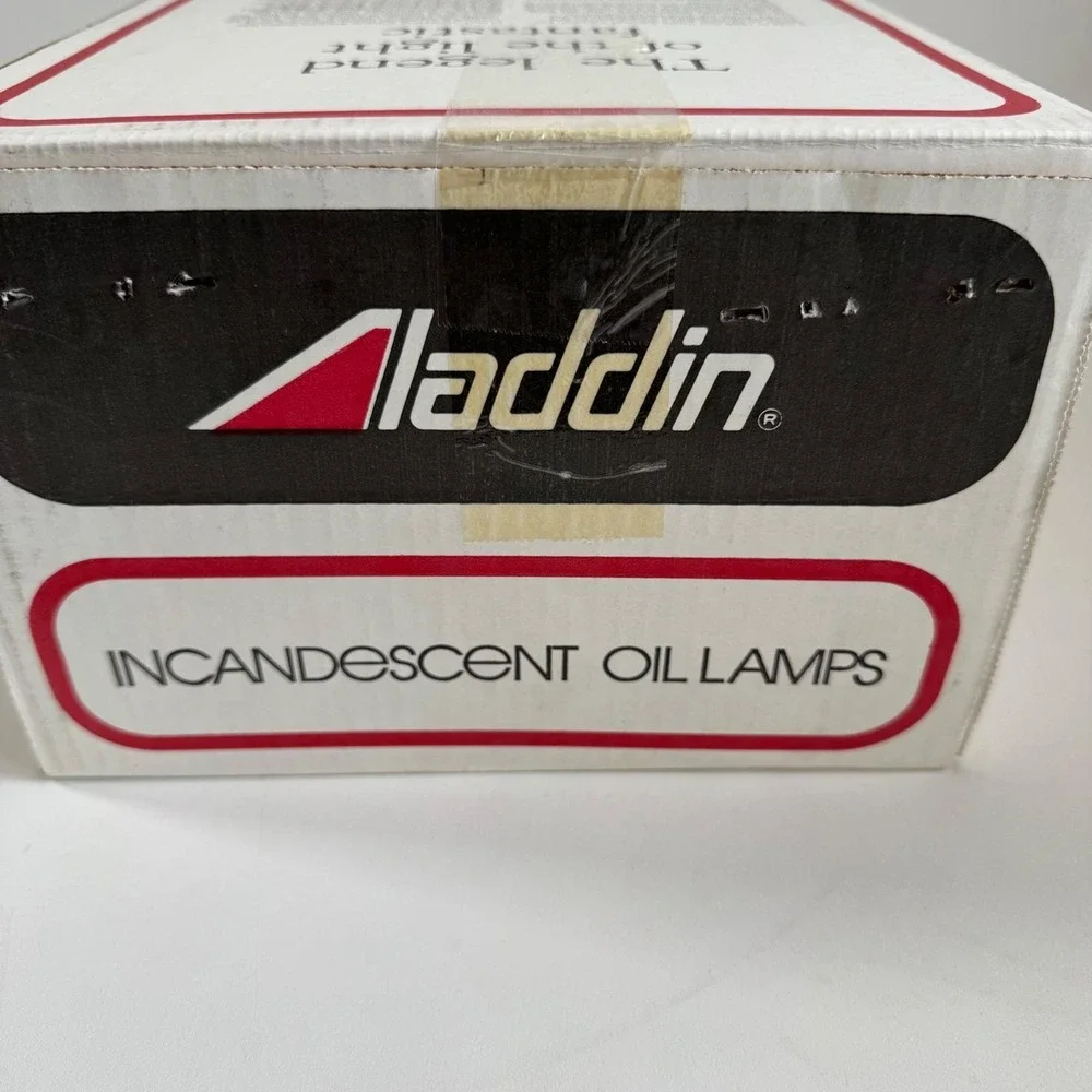 Aladdin Classic Chrome Incandescent Oil Lamp S2301 FG#-23300 NOS